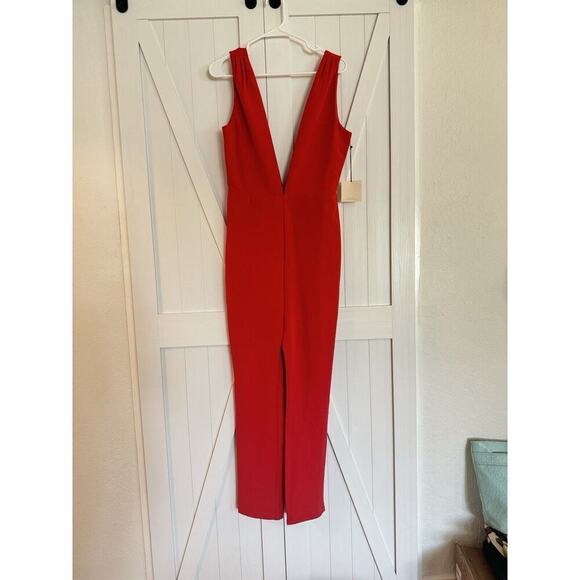 REVOLVE Red Straight Leg Jumpsuit - Picture 9 of 9